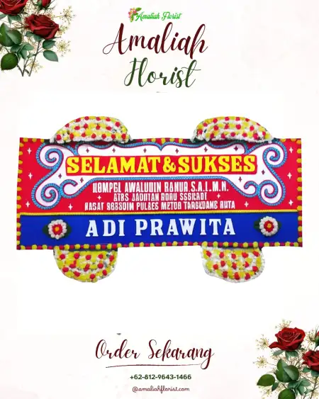Papan Bunga Ucapan Selamat Kebowan